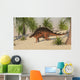Kentrosaurus Walking Tropical Environment Wall Decal Design 1