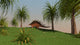 Kentrosaurus Walking across Open Wall Decal Design 3