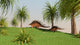 Two Kentrosaurus Dinosaurs Walking Wall Decal Design 3