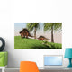Two Kentrosaurus Dinosaurs Walking Wall Decal Design 2