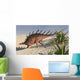 Kentrosaurus Walking across Barren Wall Decal Design 4
