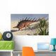 Kentrosaurus Walking across Barren Wall Decal Design 4