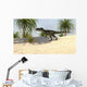 Monolophosaurus Tropical Environment Wall Decal Design 2