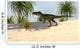 Monolophosaurus Tropical Environment Wall Decal Design 2