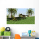 Monolophosaurus Walking across Open Wall Decal Design 2