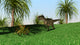 Monolophosaurus Walking across Open Wall Decal Design 2
