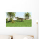 Monolophosaurus Walking across Open Wall Decal Design 1