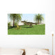 Monolophosaurus Walking across Open Wall Decal Design 1