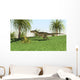 Monolophosaurus Walking across Open Wall Decal Design 1