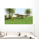 Monolophosaurus Walking across Open Wall Decal Design 1
