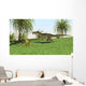 Monolophosaurus Walking across Open Wall Decal Design 1