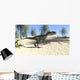 Monolophosaurus Tropical Environment Wall Decal Design 1