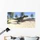Monolophosaurus Tropical Environment Wall Decal Design 1