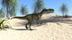 Monolophosaurus Tropical Environment Wall Decal Design 1