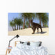 Saber-tooth Tiger Tropical Environment Wall Decal Design 2