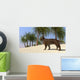 Saber-tooth Tiger Tropical Environment Wall Decal Design 1