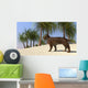 Saber-tooth Tiger Tropical Environment Wall Decal Design 1