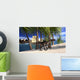 Utahraptor Walking along Shore Wall Decal