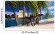Utahraptor Walking along Shore Wall Decal