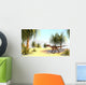 Utahraptor Prehistoric Environment Wall Decal Design 6