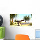 Utahraptor Prehistoric Environment Wall Decal Design 5