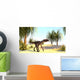 Utahraptor Prehistoric Environment Wall Decal Design 5