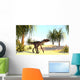 Utahraptor Prehistoric Environment Wall Decal Design 5