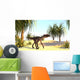 Utahraptor Prehistoric Environment Wall Decal Design 5