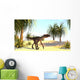 Utahraptor Prehistoric Environment Wall Decal Design 5