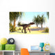 Utahraptor Prehistoric Environment Wall Decal Design 5