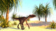 Utahraptor Prehistoric Environment Wall Decal Design 5