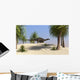 Dicraeosaurus Walking Tropical Environment Wall Decal Design 3