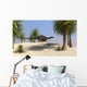 Dicraeosaurus Walking Tropical Environment Wall Decal Design 3