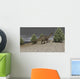 Dicraeosaurus Walking amongst Pine Wall Decal