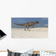 Ceratosaurus Walking across Barren Wall Decal