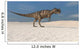 Ceratosaurus Walking across Barren Wall Decal