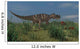 Ceratosaurus Hunting Prehistoric Grasslands Wall Decal Design 1