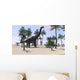 Large Brachiosaurus Tropical Environment Wall Decal Design 2