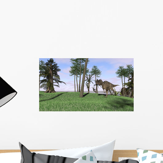 Ceratosaurus Hunting for Its Wall Decal Design 3