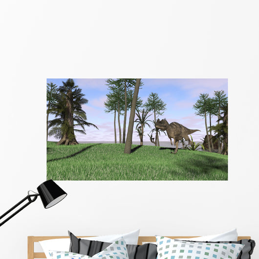 Ceratosaurus Hunting for Its Wall Decal Design 3