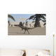 Coelophysis Desert Landscape Wall Decal