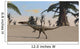 Coelophysis Desert Landscape Wall Decal