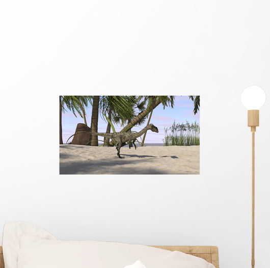 Coelophysis Prehistoric Environment Wall Decal