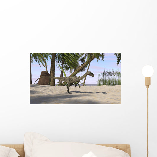 Coelophysis Prehistoric Environment Wall Decal