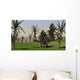 Dicraeosaurus Walking across Open Wall Decal Design 2