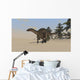 Dicraeosaurus Walking across Barren Wall Decal Design 2