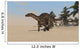 Dicraeosaurus Walking across Barren Wall Decal Design 2