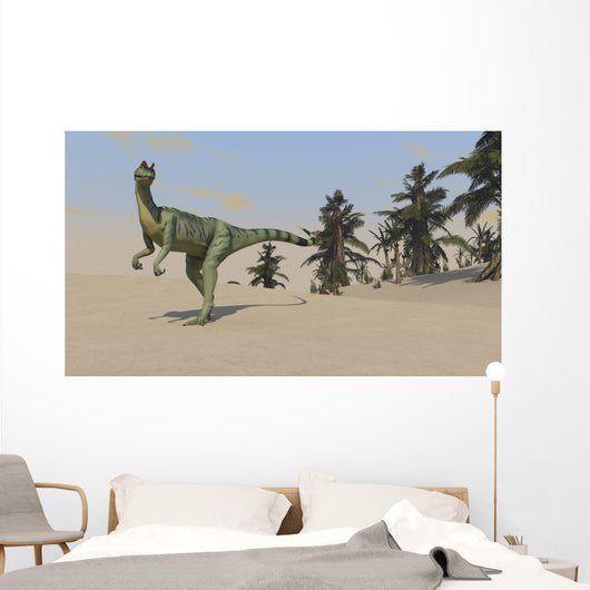 Dilophosaurus Hunting for Its Wall Decal Design 8