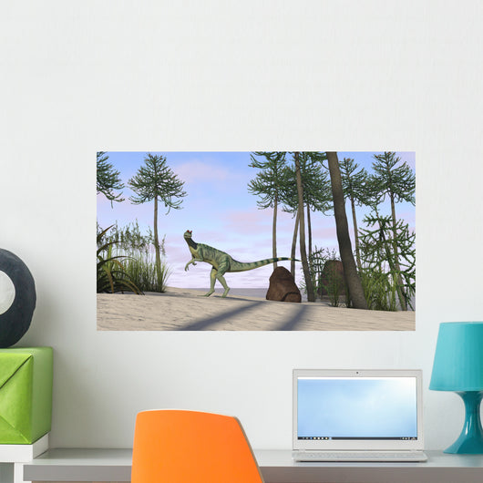 Dilophosaurus Hunting for Its Wall Decal Design 6