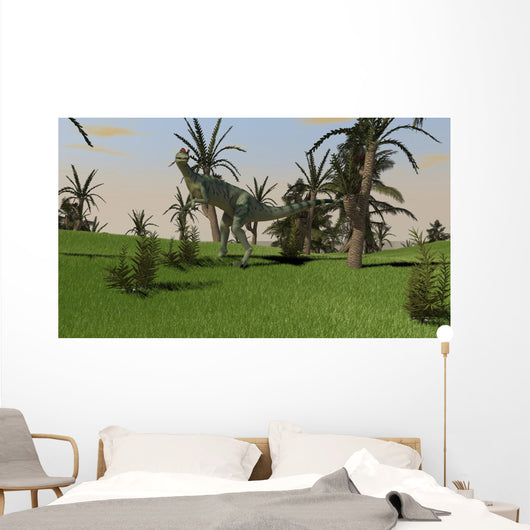 Dilophosaurus Hunting for Its Wall Decal Design 5